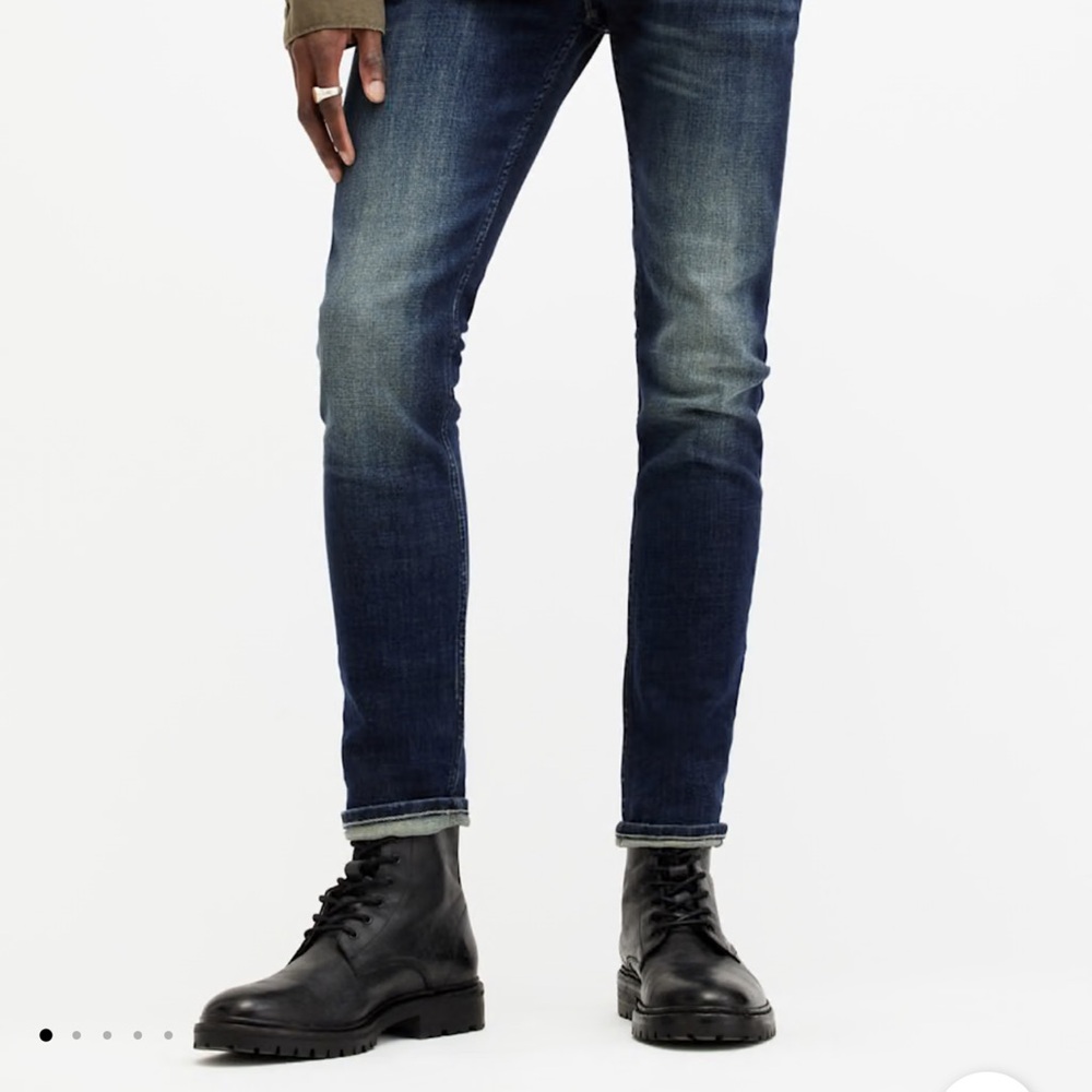 All Saints Cigarette Men's Jeans Indigo